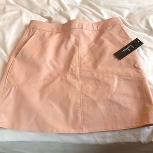 Light pink skirt